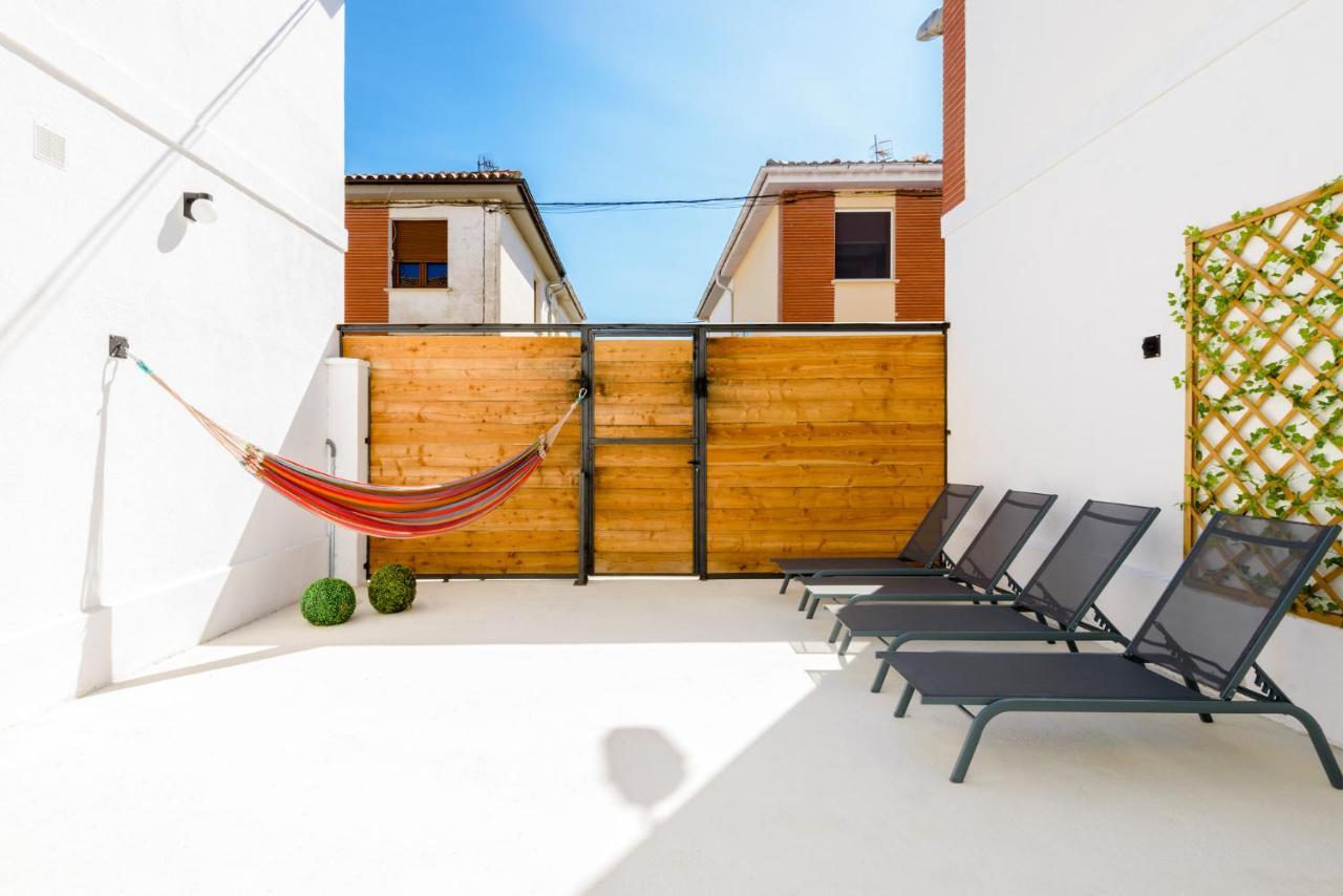 Selbaondoa, Casa Con Patio En El Prepirineo Navarro Lumbier Buitenkant foto